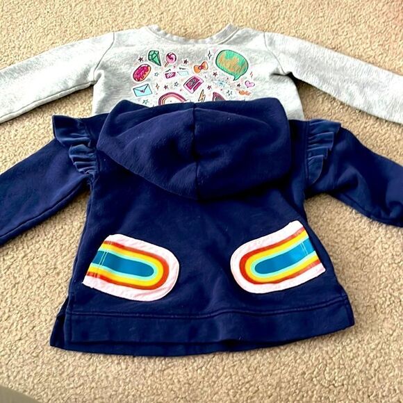 (2) 2T Toddler Sweatshirts Bundle - Picture 1 of 9